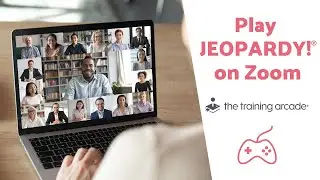 JEOPARDY!&reg; Online Game Template for Zoom. Make a Learning Game for Virtual Employee Training.