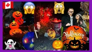 Beautiful MANSION Transformed into a HAUNTED HOUSE for Halloween / TRICK-OR-TREAT