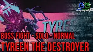 Borderlands 3 Tyreen The Destroyer Boss Fight | Boss #15 | Solo & Normal Difficulty | PS4 | Xbox One