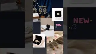 New collection: American Diamond jewellery with half price ❤️ Order link in Bio