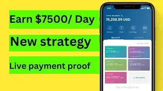 how to earn $7500 online. Earn Bitcoin. New cloud mining site. @Free Tips