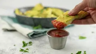 How to make Cauliflower Garlic Bread.......#yummyfood