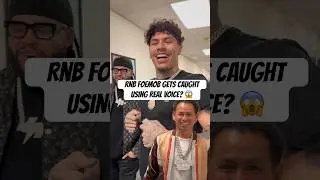 #RnbFoemob gets caught using real voice? 😱 #hiphopnews #upcomingartist #texasmusic #shorts