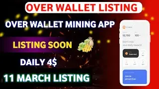 Over Coin price prediction l Over Wallet Airdrop | Over Wallet Airdrop Update I Over wallet network