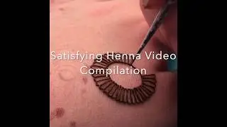 Oddly Satisfying Henna Videos