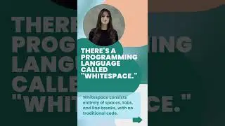Unveiling the Hidden World of Whitespace: A Unique Programming Language