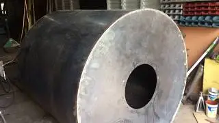 How to make a metal storage tank / Bio Gas system. Part 1