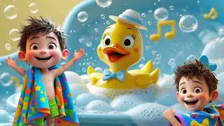 FUN BATH SONG for KIDS | Adorable kids Enjoying Bath Time Adventures