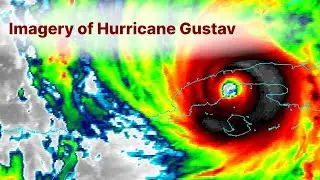 4K Radar and Satellite Loops of Hurricane Gustav (2008)