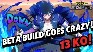 1v4 Clutch! Strike Dabi MELTS with Max Beta Damage Build | MHA Ultra Rumble