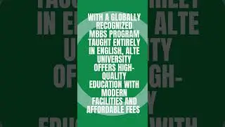Get You MBBS Admission At Alte University, Georgia By The Guidance Of Career Counselling India