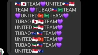 HAPPY Friday GUYS mga ka SOLID SILENT SUPPORTERS TEAM UNITED AS ONE TEAM TUBAO