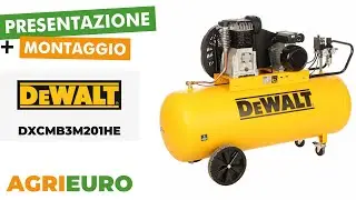 DeWalt DXCMB3M201HE - Compressore aria elettrico monofase - Presentazione e Montaggio