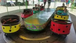 Kings Island Planet Snoopy Linus' Beetle Bugs Formerly Swiper&rsquo;s Sweepers 2019