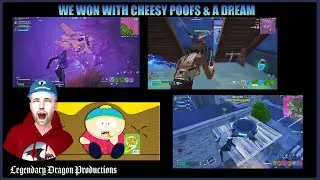 We Won with Cheesy Poofs & A dream, 2nd Game Madness #Fortnite #FortniteWin #FortniteGameplay