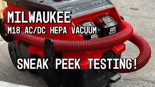 Milwaukee M18 AC/DC HEPA Vacuum  | NEW!