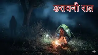 Jungle Camping In Deep Forest | Jungle Ki Daravni Raat | Night In Jungle