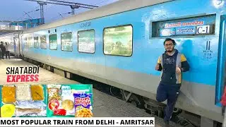 Delhi - Amritsar Shatabdi Express Journey | IRCTC Food