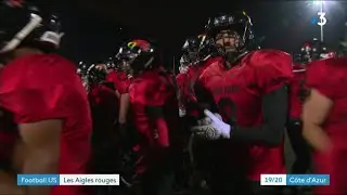 Les Aigles rouges, le football américain à Nice