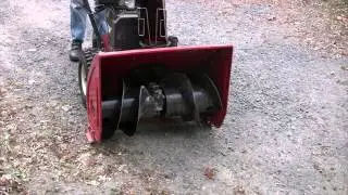 Toro 828 Power Shift Snowthrower