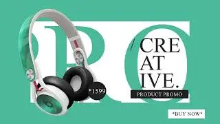 🎬 After Effects Magic: Creative Headphones Product Promotion