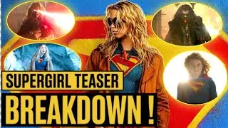🔥Supergirl Teaser Breakdown in Hindi | Hidden Details You Missed #supergirl #jamesgunndcu