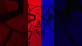 Red and blue filter drawing #redandblue