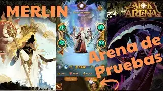 Merlin - Guia Pruebas Abundantes - Arena de Pruebas - AFK Arena
