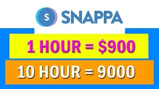 MAKE $900 From SNAPPA  FREE  Make Money Online ( DOLLAR WAY )