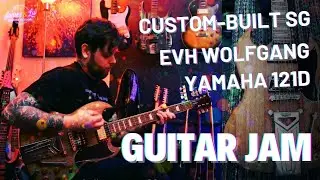 A DREAMY GUITAR JAM &mdash; classic rock | Vintage custom-built SG | Yamaha 121D | EVH Wolfgang Standard