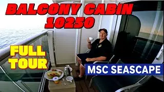 &laquo;Экскурсия по каюте MSC Seascape Balcony Cabin 10250 &mdash; ПОТРЯСАЮЩИЕ виды с палубы 10!&raquo; 😱🚢