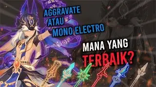 Weapon terbaik untuk Cyno!!, Dan apakah Cyno bermain aggravate atau mono electro? - Genshin impact