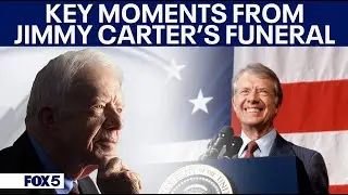 Highlights from Jimmy Carter's funeral
