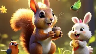 Zoomy the Squirrel's Big Adventure! 🐿️✨ | A Fun Jungle Story for Kids