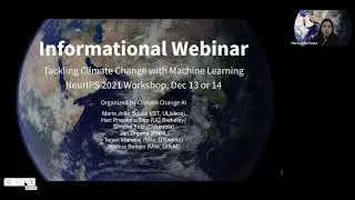 How to Webinar: Tackling Climate Change with ML at NeurIPS 2021