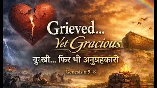 Grieved&hellip;Yet Gracious - दुखी&hellip;फिर भी अनुग्रहकारी || Hindi Church Singapore || Bro. Vinay Raj Varma