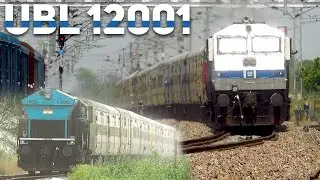 WDG-4 12001 Godfather The Original GT46MAC EMD visits Delhi! Indian Railways