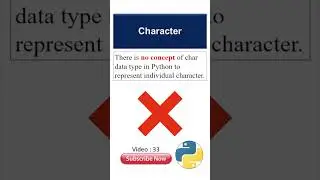 Python Character Data Type 😲 | Ek Letter, Poora Drama! 🎭 | #python #shorts #funny