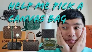 Help Me Pick My First Canvas Bag featuring Louis Vuitton, Goyard, Celine, Faure Le Page