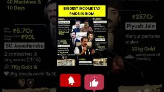 Biggest income tax raid🤬 in india ⛔