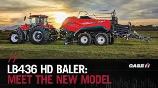 Introducing the new  2021 Case IH LB436 HD Baler