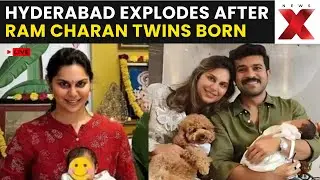 Hyderabad LIVE: Ram Charan And Upasana Welcome Twins | Fans Celebrate Wildly In Hyderabad | Apollo