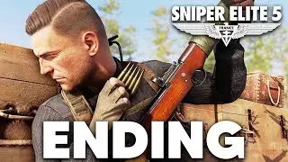 SNIPER ELITE 5 ENDING Gameplay Walkthrough Part 9 (PS5)