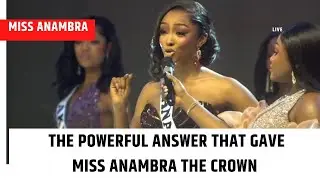 Miss Universe Nigeria 2025 Grand Finale|| The Answer That Gave Onyinyechi Basil Miss Universe Crown