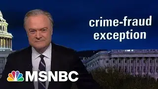 Lawrence: Trump’s legal delay strategy isn’t working