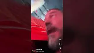 CM Punk Instagram Live during WWE RAW while beating up Drew McIntyre 8/26/24