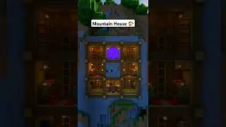 Minecraft Ultimate Mountain House Tutorial 🏠 #minecraft