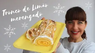 Tronco de limão merengado