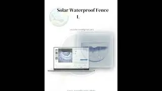 💧 Solar Fence Lamp &ndash; Water Drop Effect Outdoor Wall Light for Gardens, Corridors & Staircases 🌙🌧️