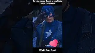 bucky saves many  times captain America ❤️ #marvel #superhero #avengers #superheroff #superhero